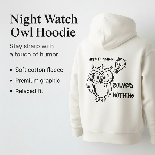 Night Watch Owl Hoodie